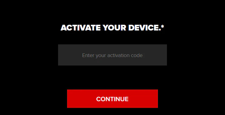 Activate Your Device - Click to Start