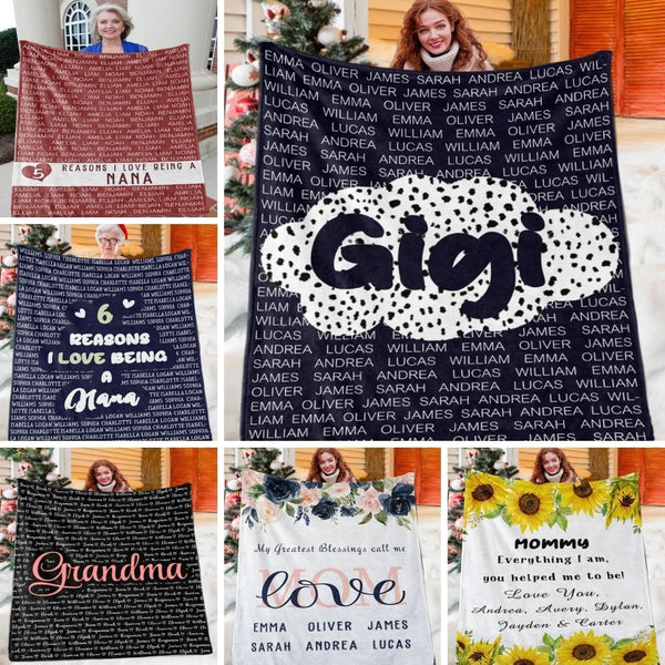 CUSTOM NANA BLANKETS